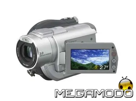 DVD Handycam DCR-DVD404, CCD da 3,3 Mpixel