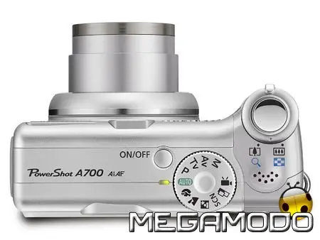 PowerShot A700 e A540 da 6 Megapixel