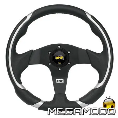 Nuovo volante piano a 3 razze con inserti in pelle