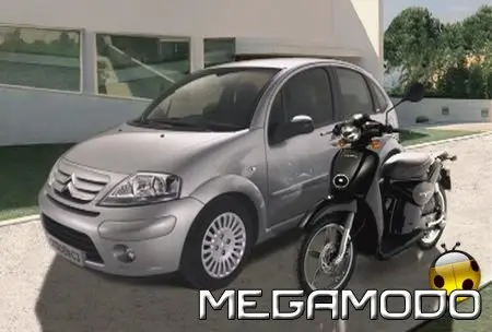 Citroën C3, a maggio lo scooter Aprilia Scarabeo compreso nel prezzo