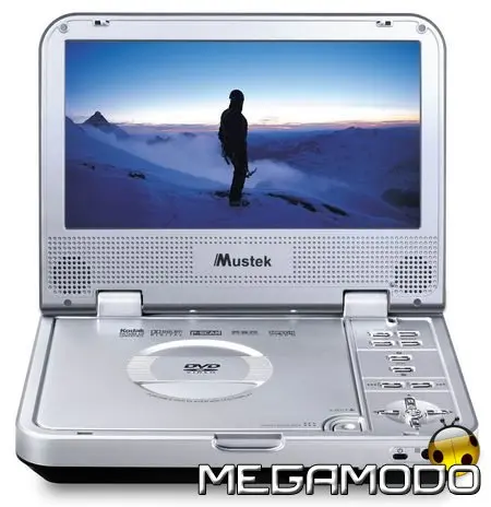 Mustek MP70D e MP80D, lettore DVD / DivX portatile e ricevitore DVB-T