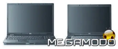 Notebook HP Compaq nx9420, display widescreen a 17 pollici