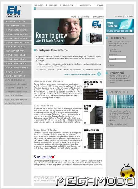 E4 Computer Engineering è on line con un nuovo sito Internet