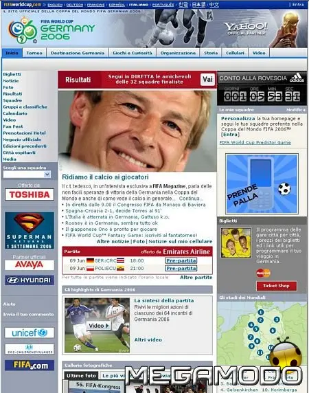 10 buoni motivi per visitare FIFAworldcup.com