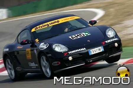 Le Porsche Cayman S al Driving Camp