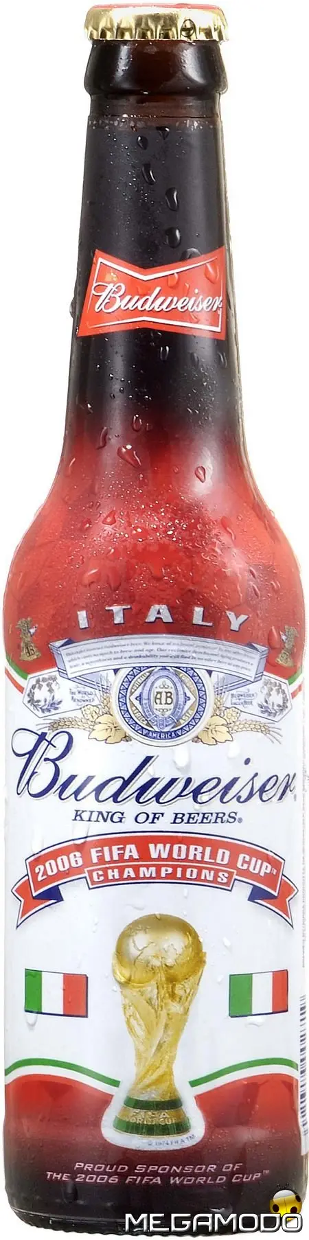 Italy 2006 FIFA World Cup Champions, bottiglia celebrativa