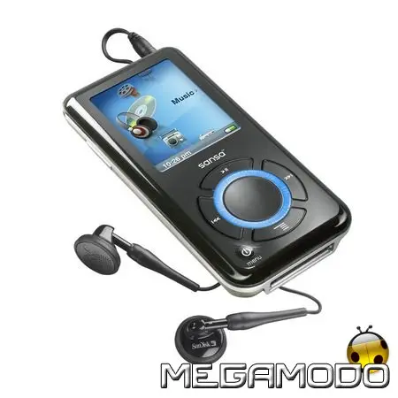 Sansa e200, musica, video e immagini