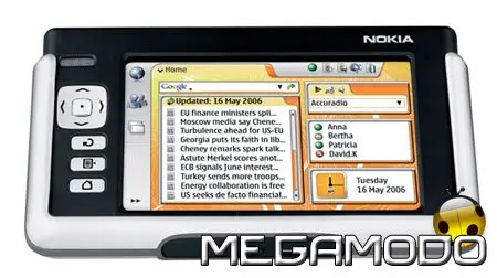 Nokia 770 Internet Tablet, mappe e contenuti di Tele Atlas