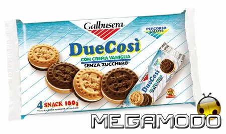 Galbusera DueCosì, snack bigusto goloso ma senza zucchero