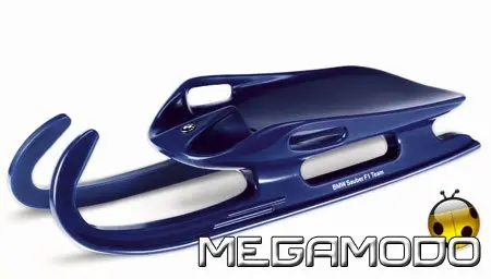 Lo slittino del BMW Sauber F1 Team