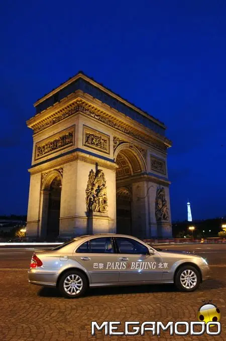 Classe E Experience Paris-Beijing 2006, Tappa I