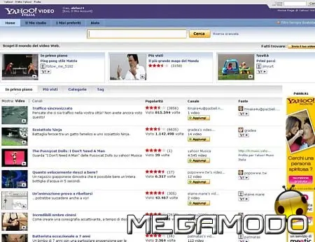 Yahoo! Video, l'esperienza video più completa sul web
