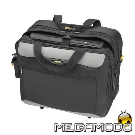 Targus XL City.Gear Rolling Notebook Case, spazi necessari