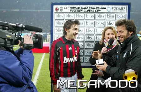 Alessandro Del Piero e Bliss al trofeo Berlusconi