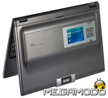 Asus W5FE, primo notebook al mondo con funzionalità sideshow