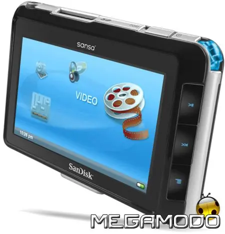 Sandisk Sansa View, pocketable video player