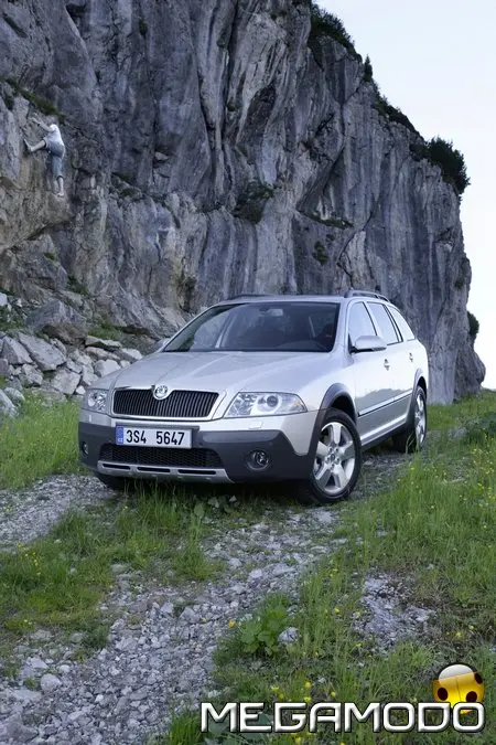 Nuova Skoda Octavia Scout, off-road!