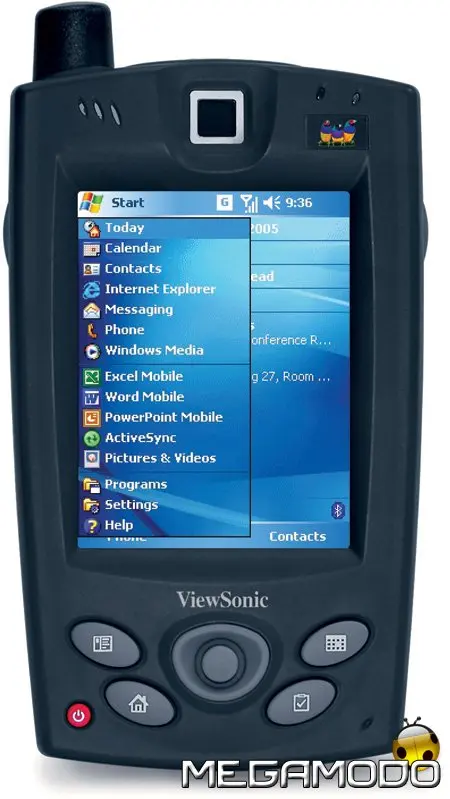 ViewSonic V38r, palmare robusto