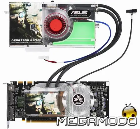 ASUS EN8800GTX Aqua Tank, scheda video di ultima generazione