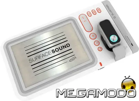 Bluetrek SurfaceSound Car Kits, altoparlante piatto