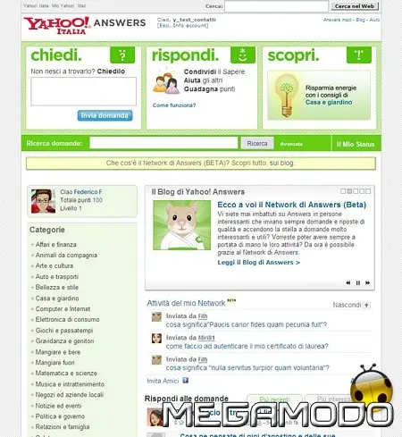 Yahoo! Answers presenta Answers Network