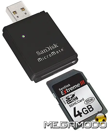 SanDisk Extreme III SDHC e MSPD da 4GB