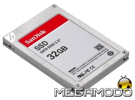 SanDisk SSD da 32 GB e 2,5 pollici