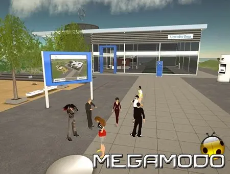 Mercedes-Benz apre lo showroom virtuale su Second Life