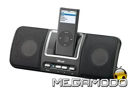 Nuova Portable Sound Station per iPod da Trust