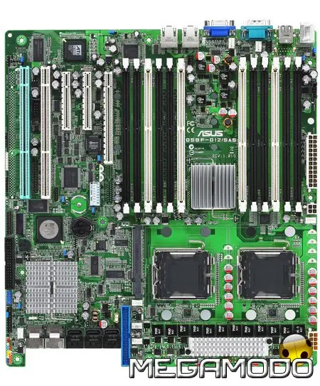 ASUS DSBF-D12 e ASUS DSBF-D12/SAS, nuove serverboard