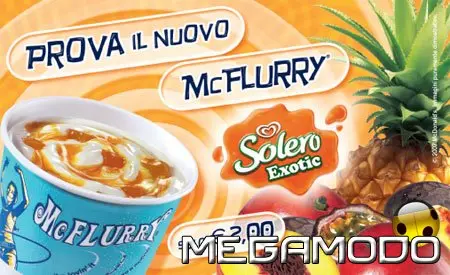 Ananas Fruit Bag e nuovo McFlurry Solero