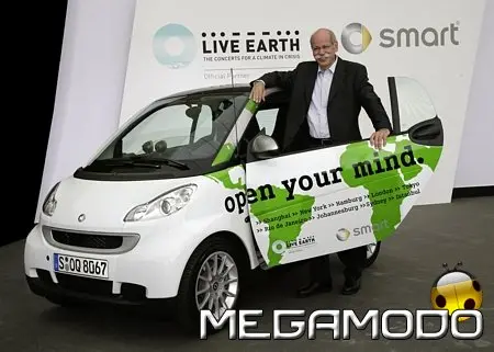 Smart Official Global Partner di Live Earth