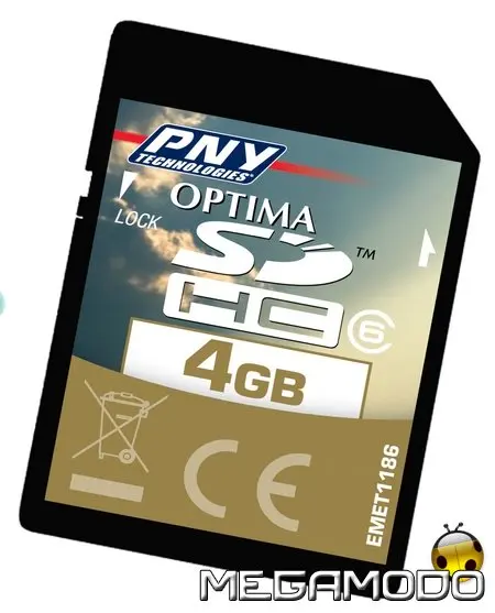 PNY Technologies SD HC Optima da 4GB