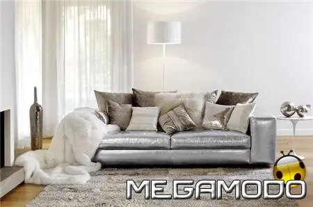 Bagnaresi Tokyo argento, divano pregiato e fashion