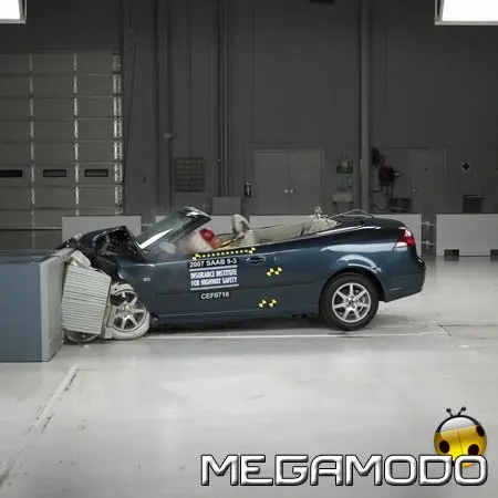 Saab 9-3 Cabriolet, Top Safety Pick 2007