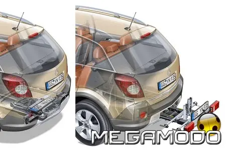 Opel Antara e bicicletta, matrimonio perfetto