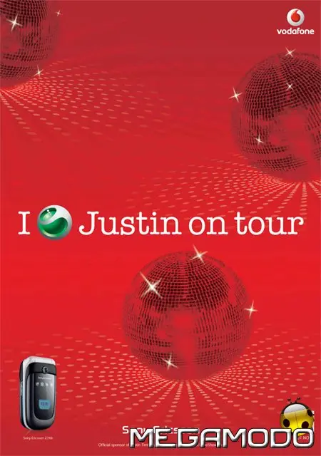 Sony Ericsson con la superstar Justin Timberlake