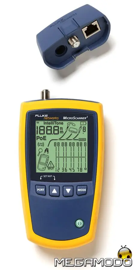 Fluke Networks MicroScanner2, nuovo tester per cavi