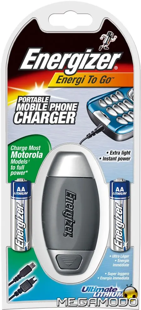 Energizer Energi To Go, caricatore portatile per cellulare