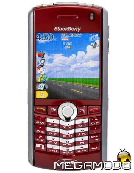 BlackBerry Pearl Rosso in Italia