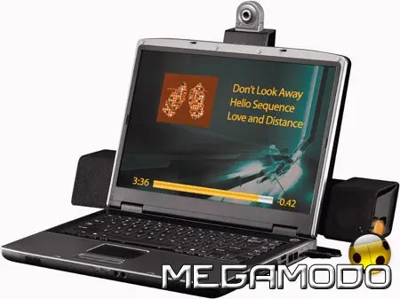 Logitech AudioHub Notebook Speaker System