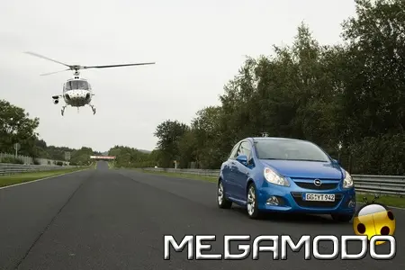 Opel Corsa OPC, giro record al Nürburgring