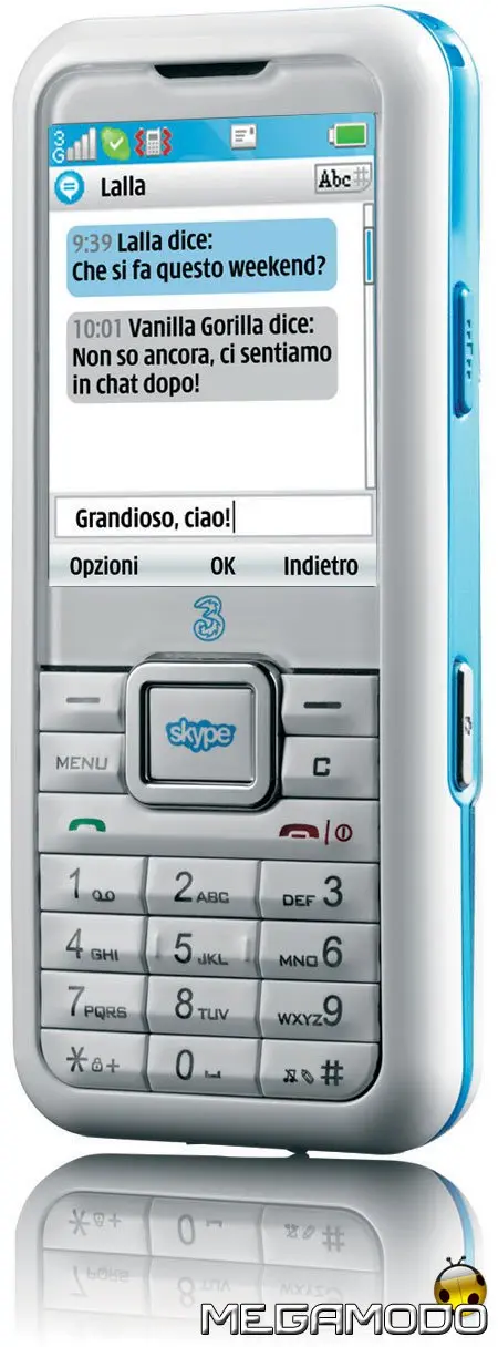 3 Skypephone, nuovo cellulare