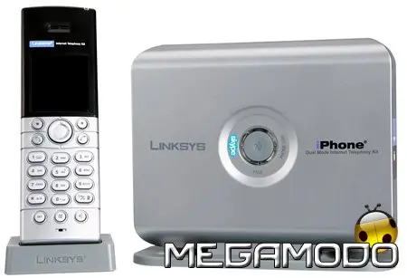 Linksys CIT400, iPhone Dual-Mode Internet Telephony Kit con Skype