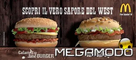 Calamity Jane Burger e Buffalo Bill Burger