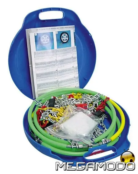 Lampa Rombo, catene facili da montare