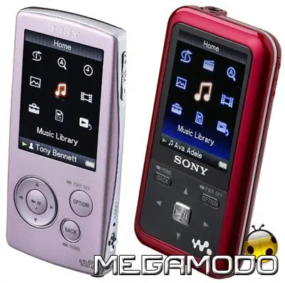 Sony Walkman Video e Foto A810, S510 e S610