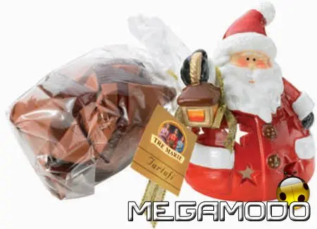 Tartufi al Cioccolato Fondente Extra con Portacandele in Terracotta