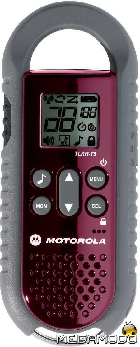 Motorola TLKR T3 e T5, walkie talkie originali