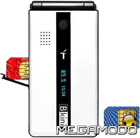 Telit Bkini, cellulare con due sim all'interno